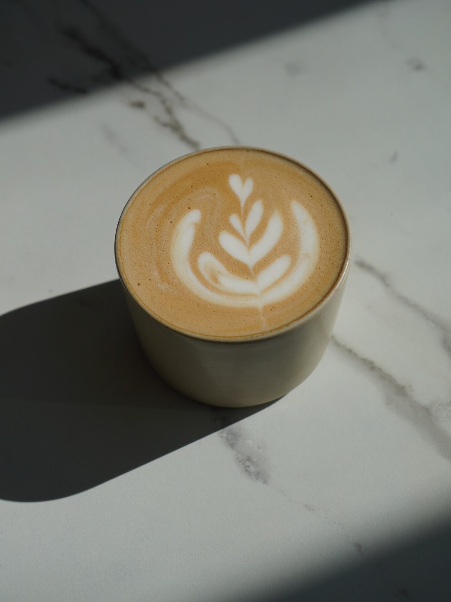 A cup of BRaC. speciality coffee with latte art